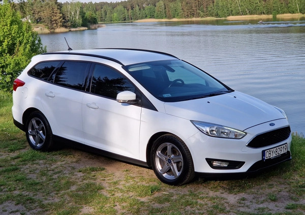 Ford Focus cena 43900 przebieg: 149500, rok produkcji 2017 z Koronowo małe 781